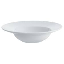 Prato de porcelana para massa